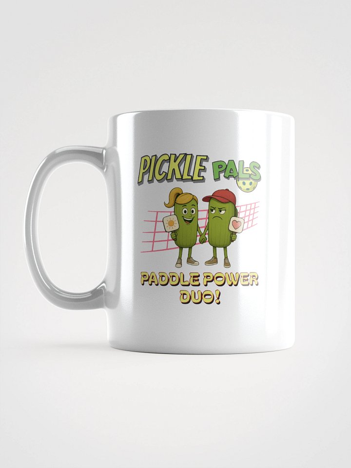 Pickle Pals Couple Paddle Power Duo Pickleball Mug product image (1)