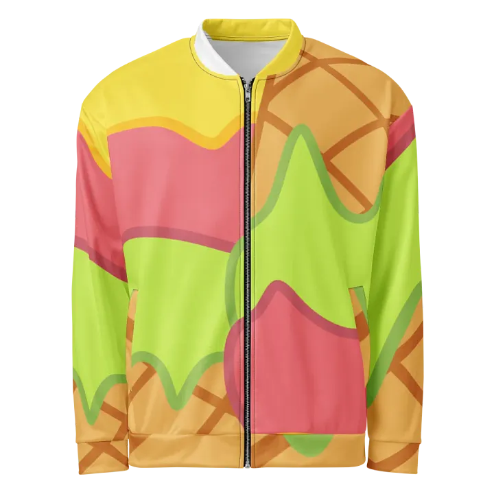 Ice Cream Bomber Jacket - Go Fudge Yourself product image (1)