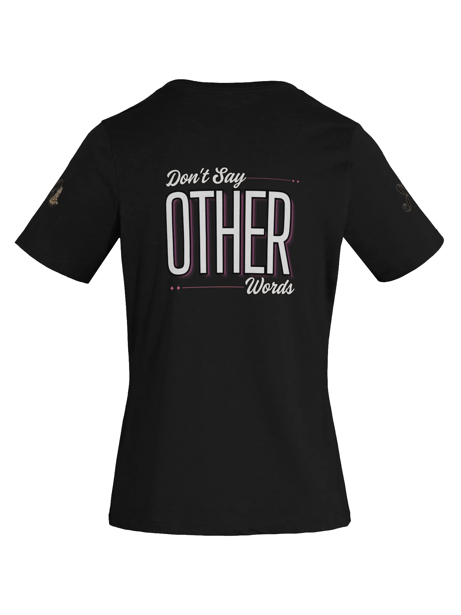Reject Kindly/Other Words V-Neck T-Shirt product image (24)