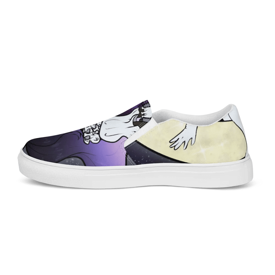 Crescent Princess - Slip On Womens Canvas Shoes product image (6)