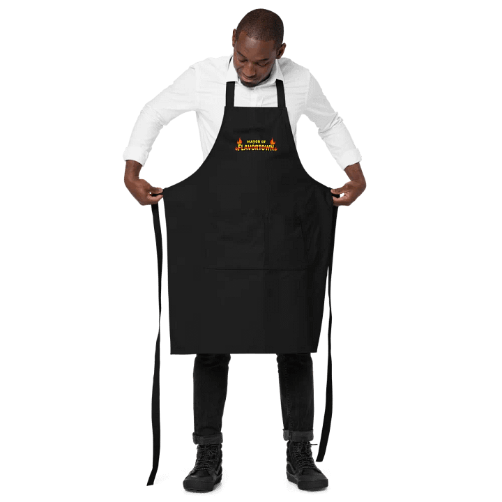 Flamin' Flavor Organic Cotton Apron product image (5)