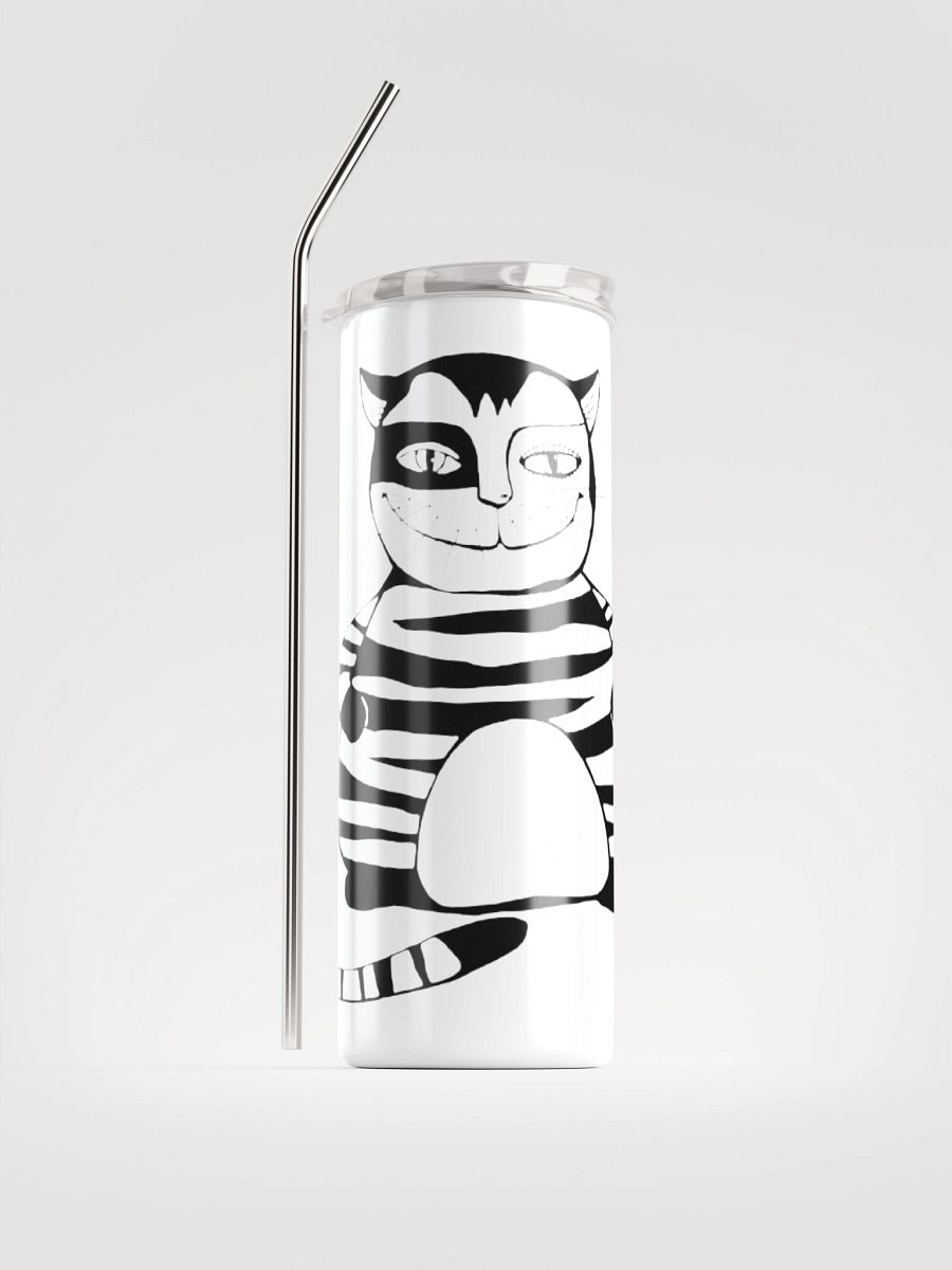 Eco-Friendly Stainless Steel Tumbler with Reusable Straw product image (1)