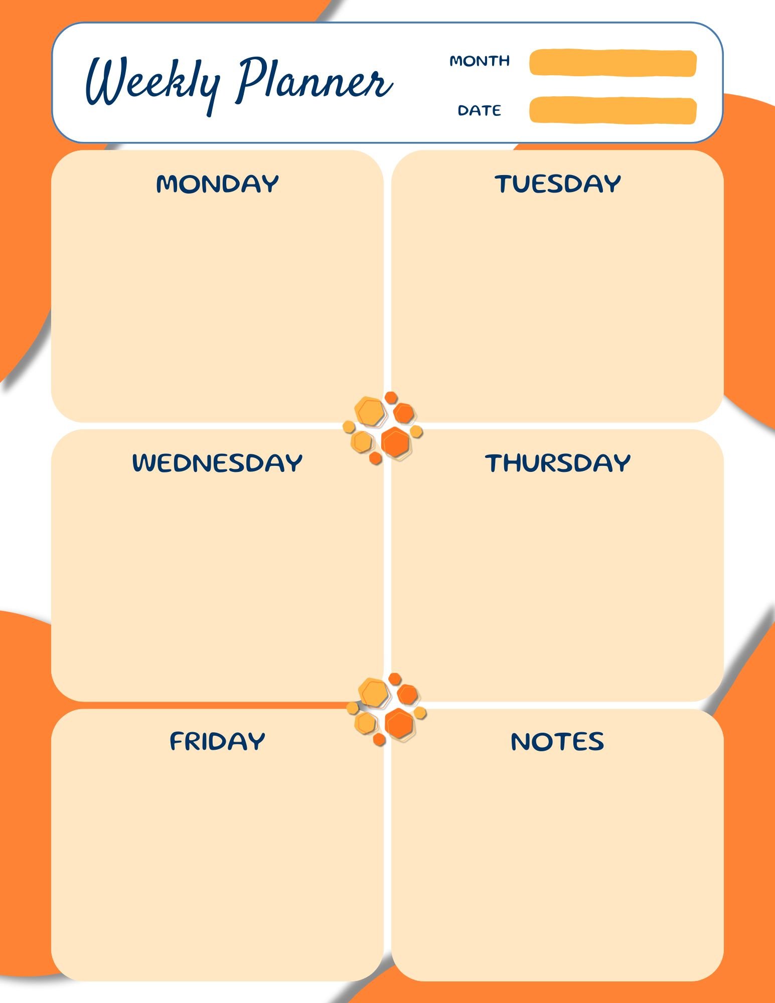 Digital Monthly Planner product image (8)