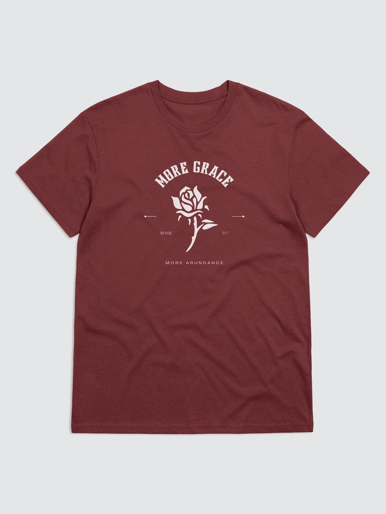 More Grace, More Abundance | Organic Cotton | T-Shirt Male product image (1)