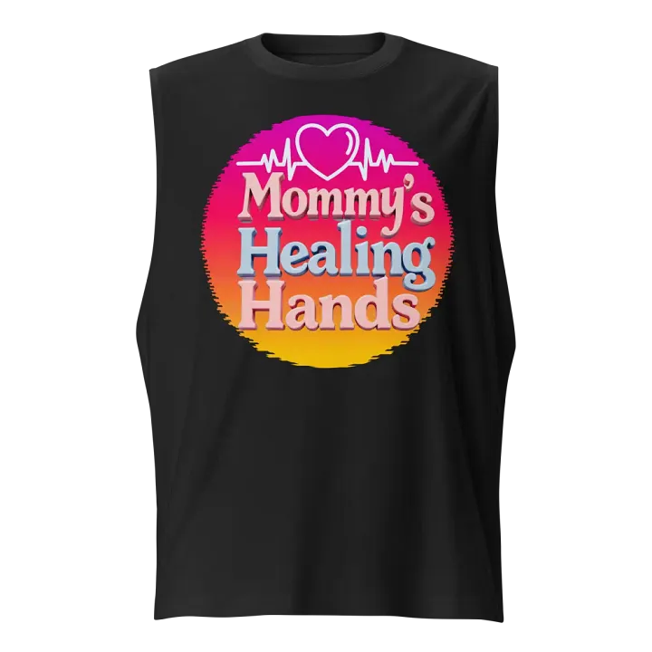 Mommy's Healing Heartbeat Muscle Tank product image (1)
