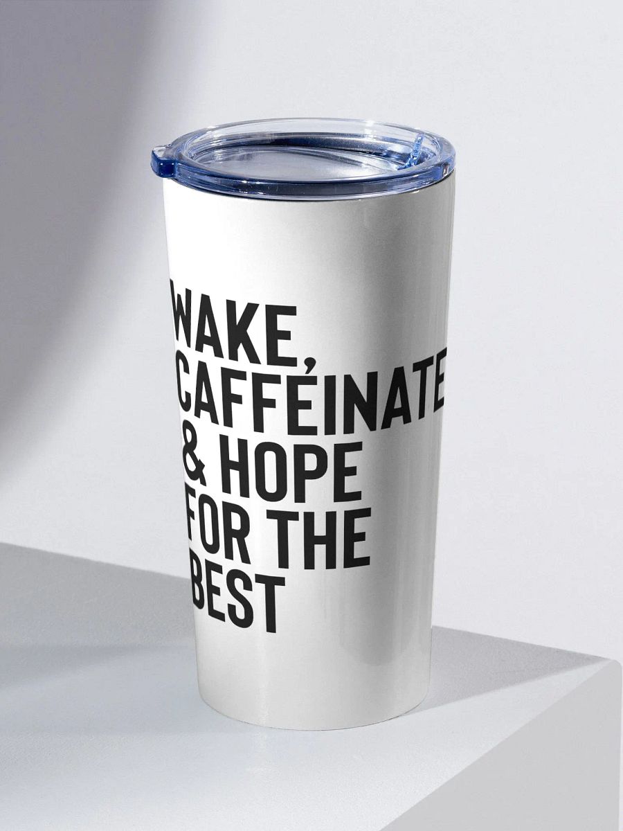 Wake & Caffeinate Travel Tumbler product image (2)