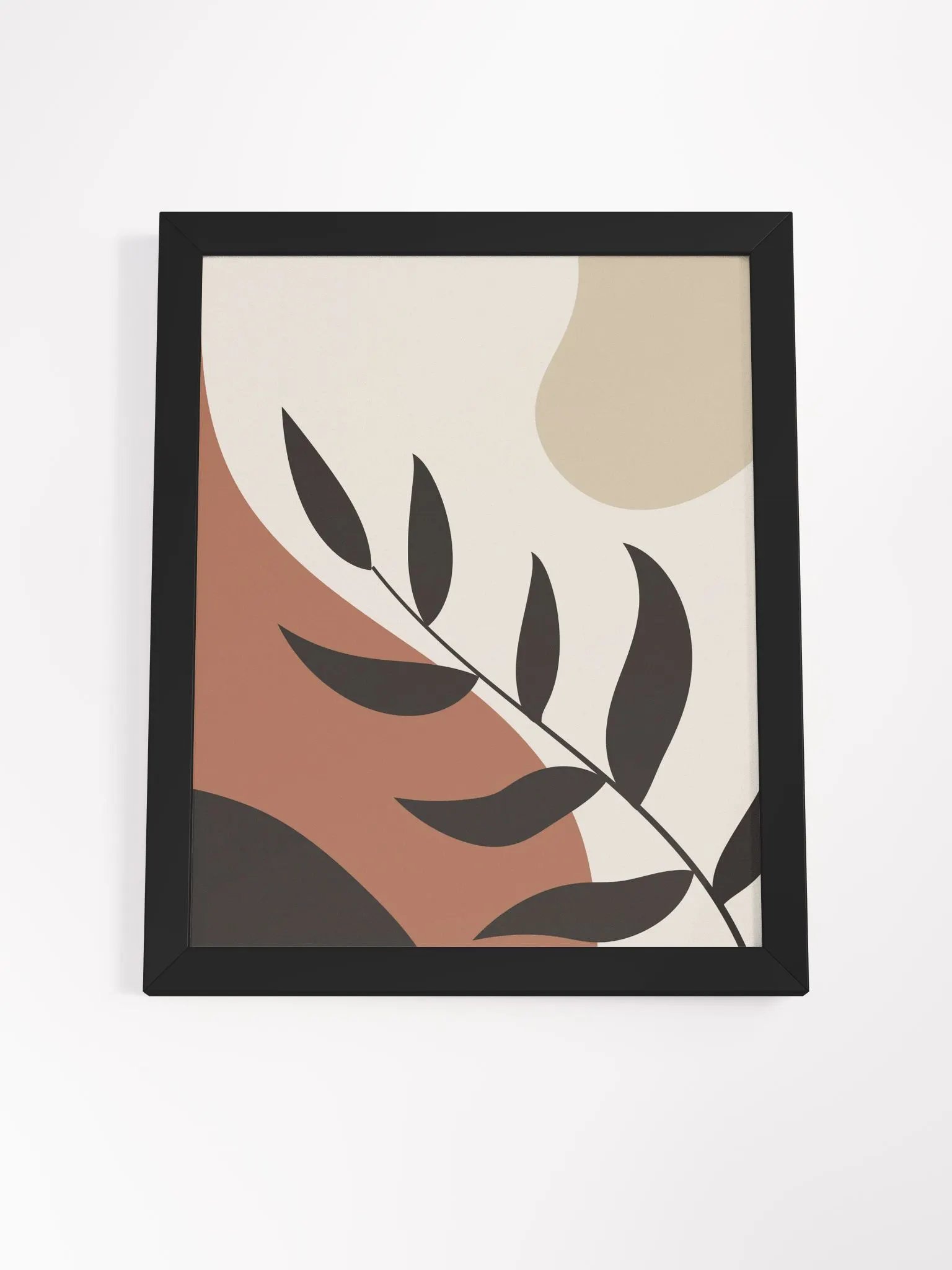 Modern Minimalist Botanical Framed Poster product image (65)