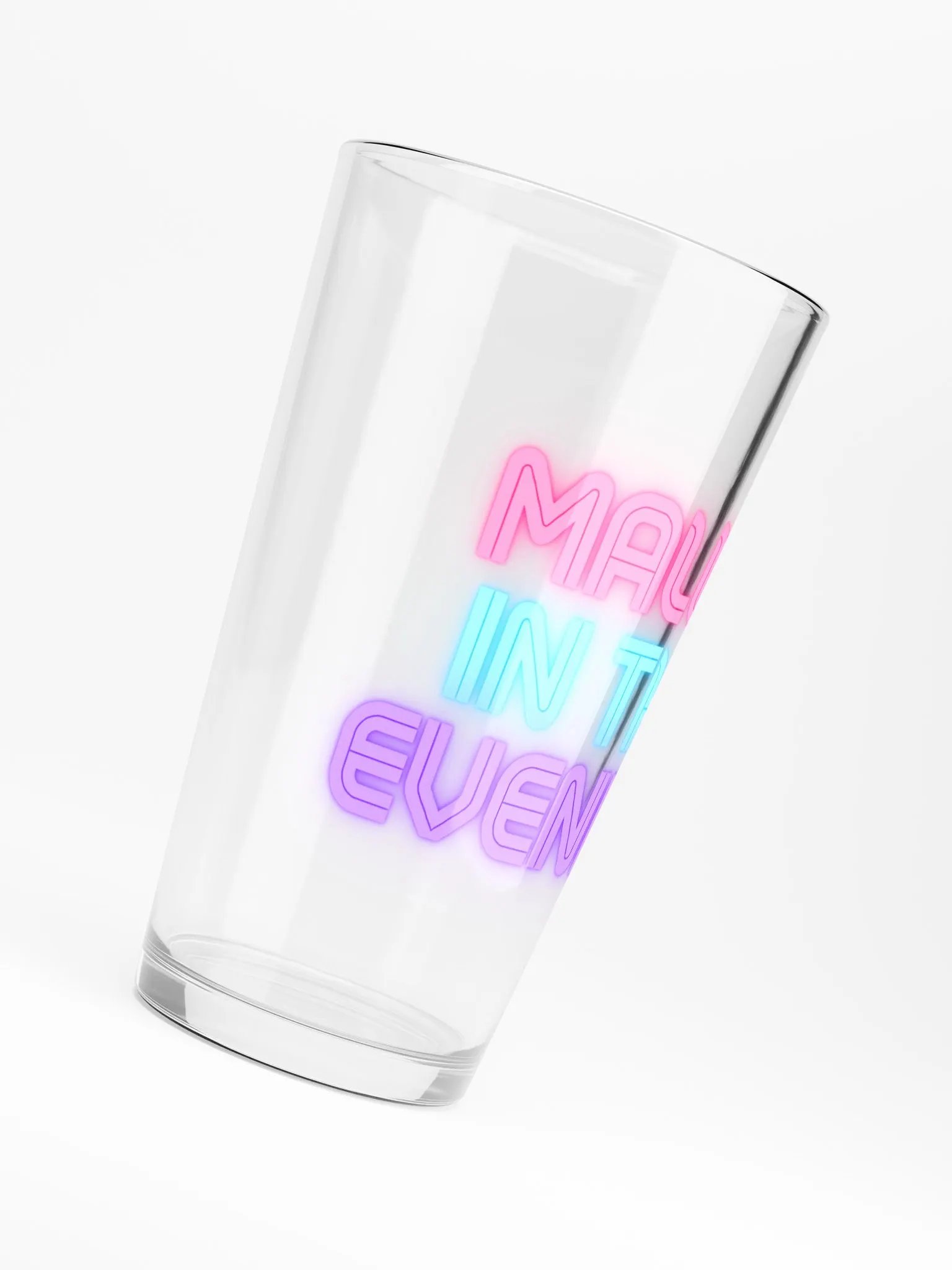 MALLIEEE IN THE EVENING PINT GLASS product image (6)