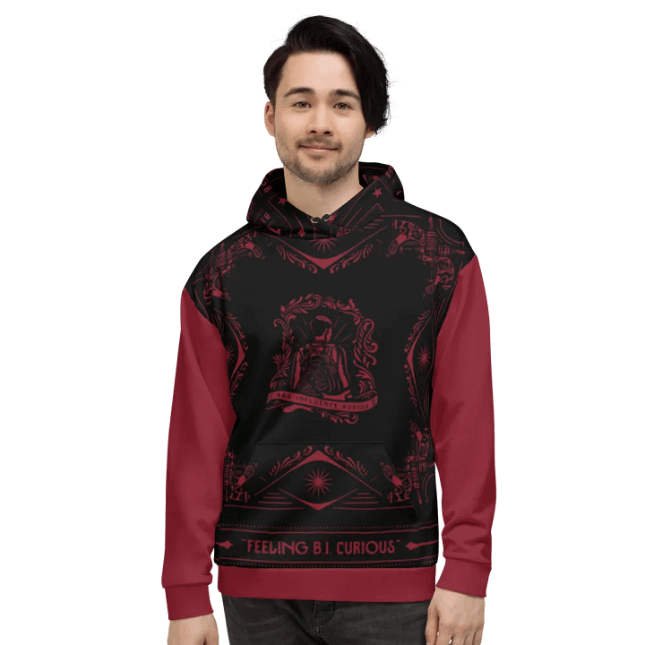 "Feeling BI-Curious" Bandana Hoodie product image (2)