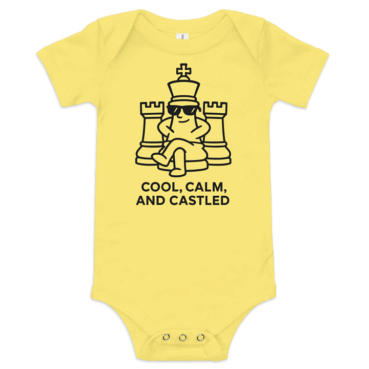 Cool, Calm, and Castled - Baby One Piece product image (1)