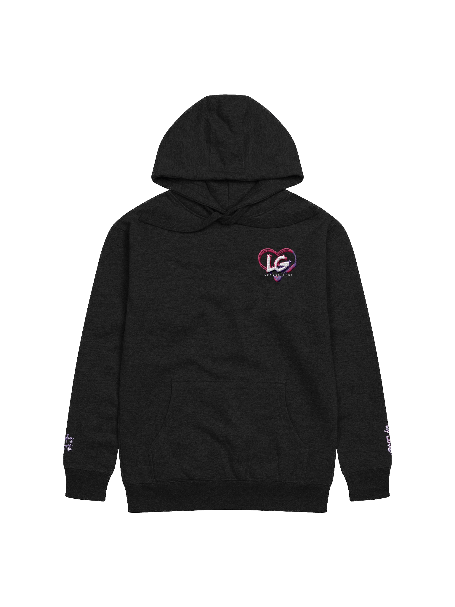 🖤✨ London Grey Signature Hoodie product image (1)