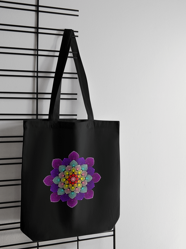 Colorful Dot Mandala Eco-Friendly Tote Bag product image (1)
