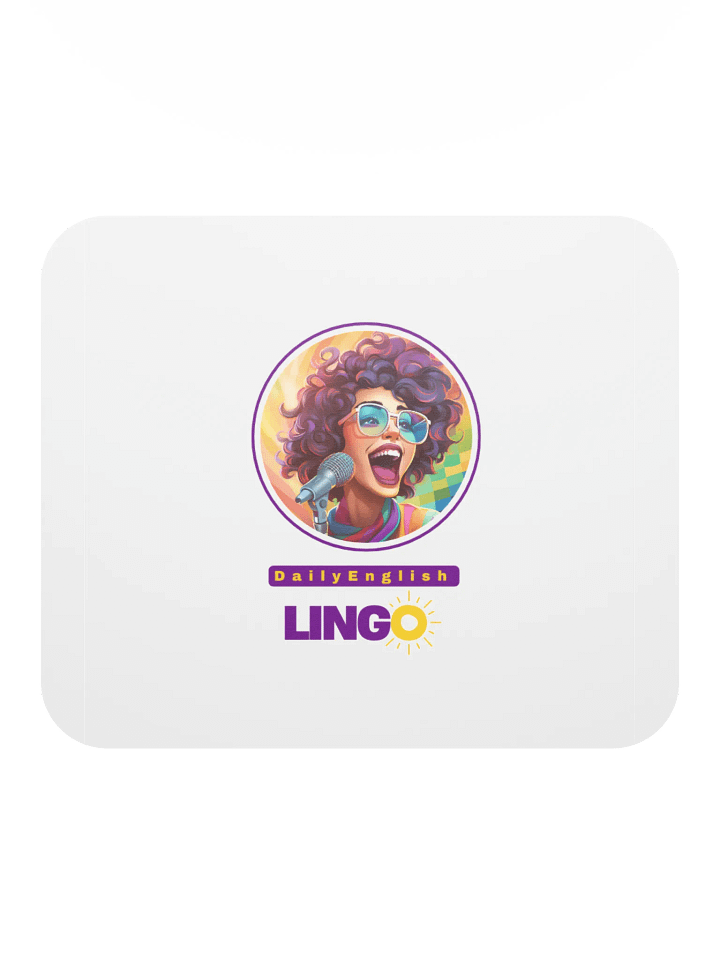 Daily English Lingo Mousepad product image (2)