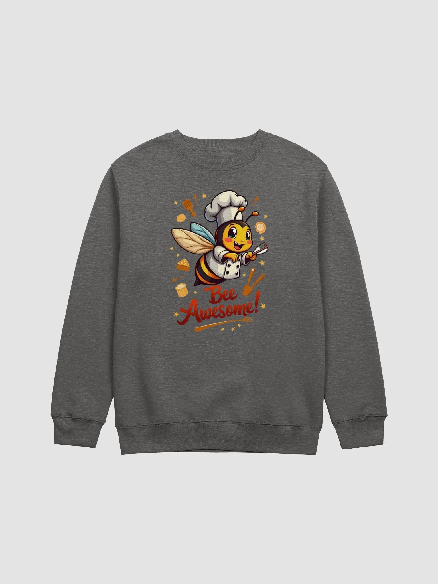 Bee Awesome! Chef Bee Crewneck Sweatshirt product image (4)