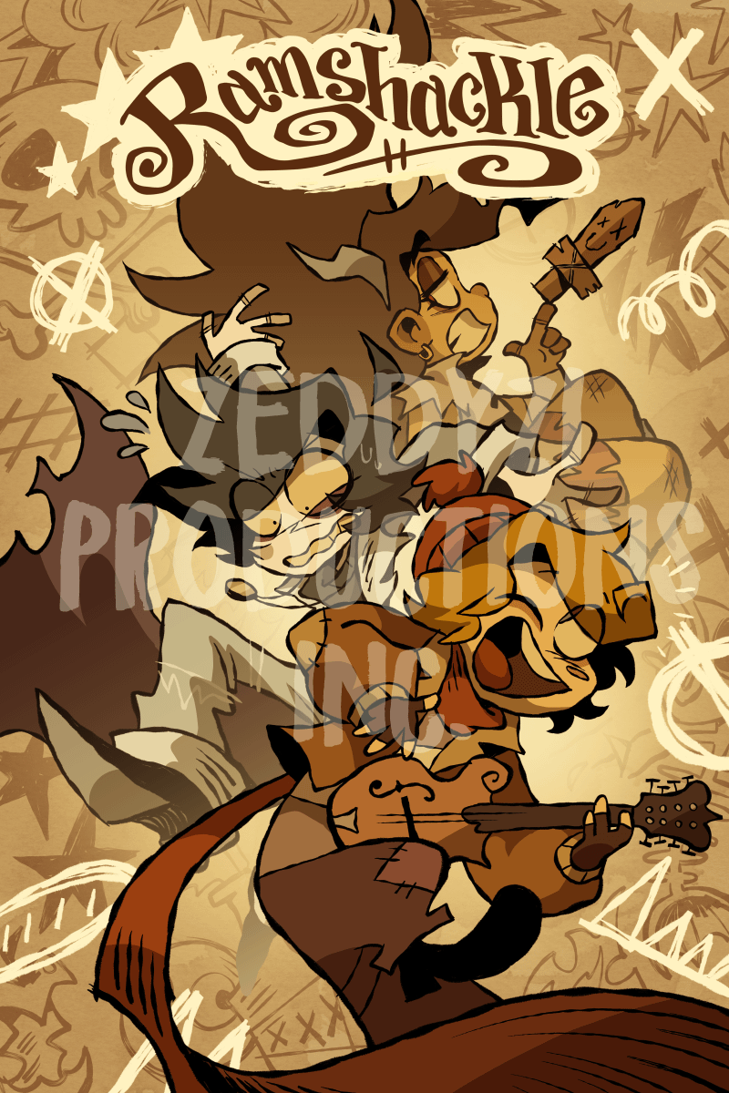 Signed Ramshackle Poster [LIMITED STOCK] product image (1)