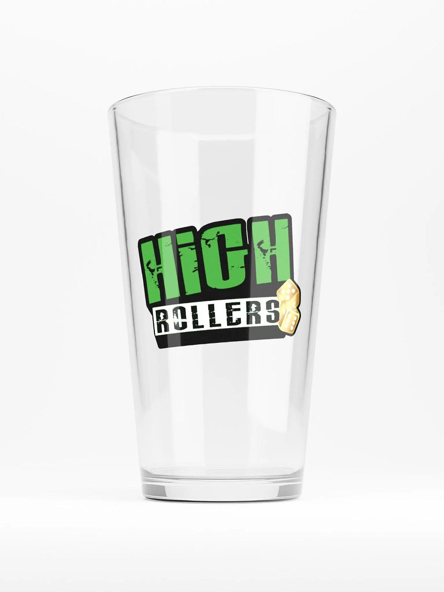 BTW High Rollers Pint glass product image (1)