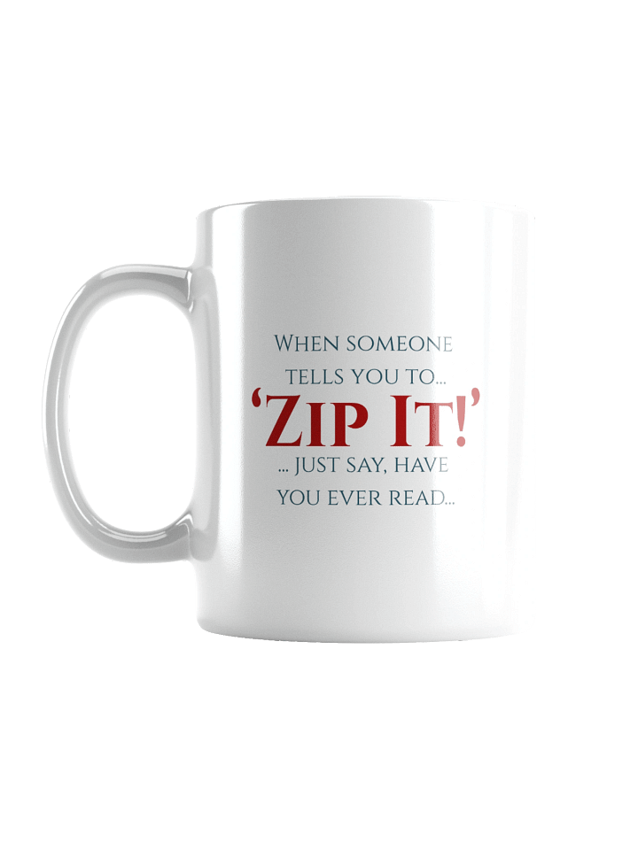 The WM Review 'Zip It' Mug product image (1)