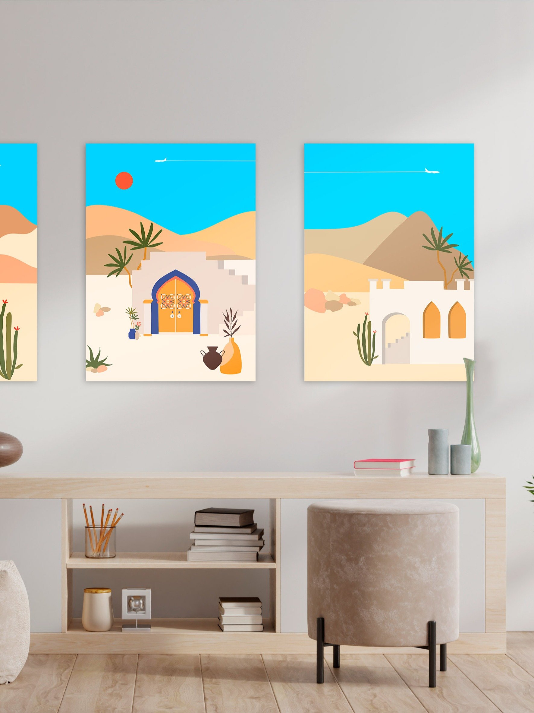 Boho, Boho decor: Egypt, Morocco, Tunisia — boho travel poster product image (2)