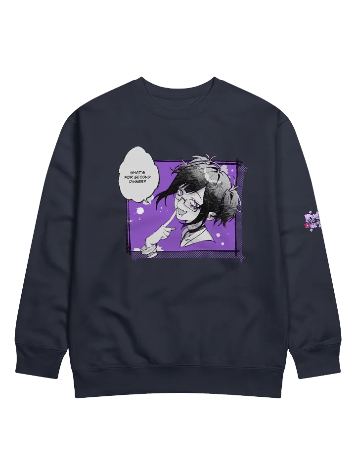 Second Dinner Rye Crew Sweatshirt (Front Design) product image (1)