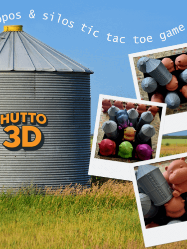 Hippos and Silos Tic Tac Toe Game product image (6)