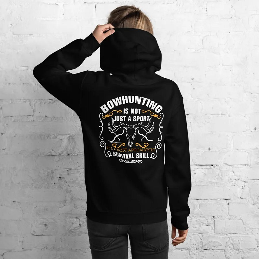 Bowhunting Survival Hoodie – Gear Up for the Apocalypse! product image (15)