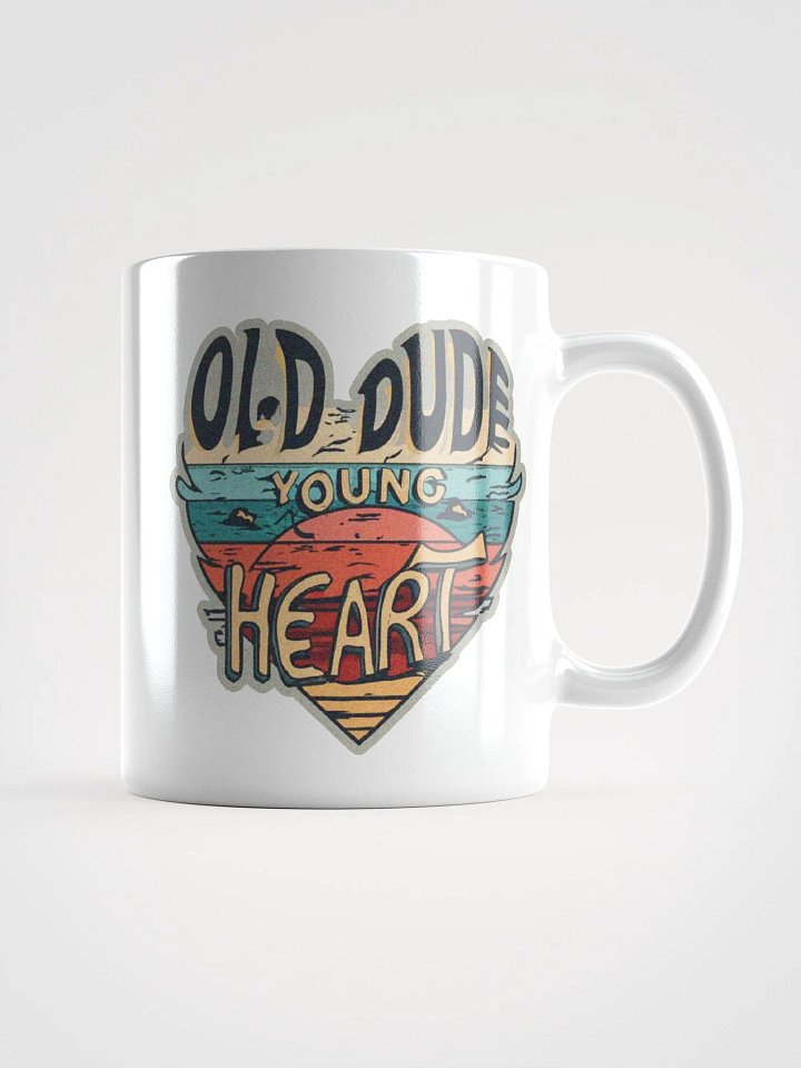Old Dude Young Heart Mug product image (1)