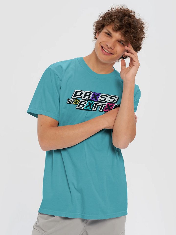 Prxss Thx Bxttxn! Garment-Dyed T-Shirt product image (16)