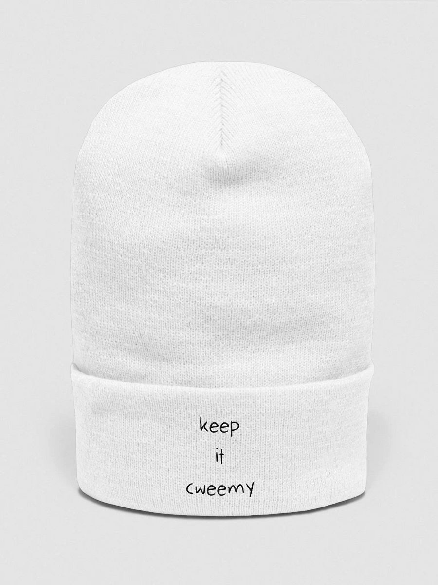 Keep It Cweemy Beanie product image (1)
