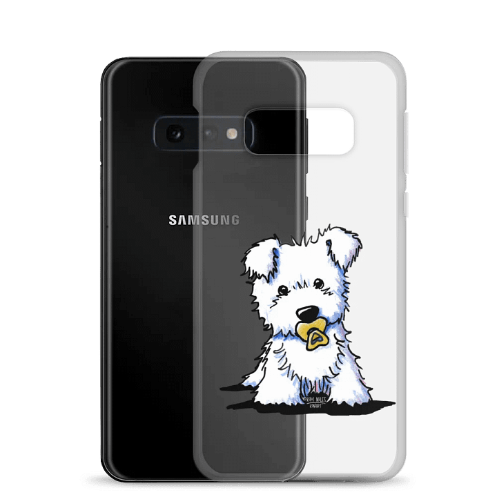 KiniArt Westie Puppy Clear Samsung® Case product image (8)