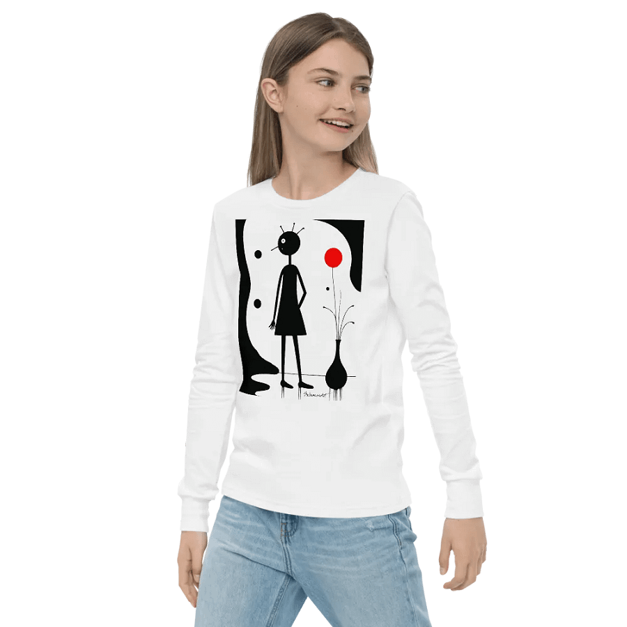 Bella+Canvas Youth Long Sleeve T-Shirt product image (3)
