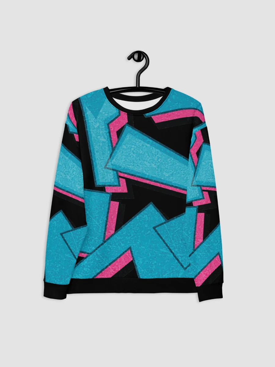 Wyld Geometric Unisex Sweatshirt (Blue) product image (5)
