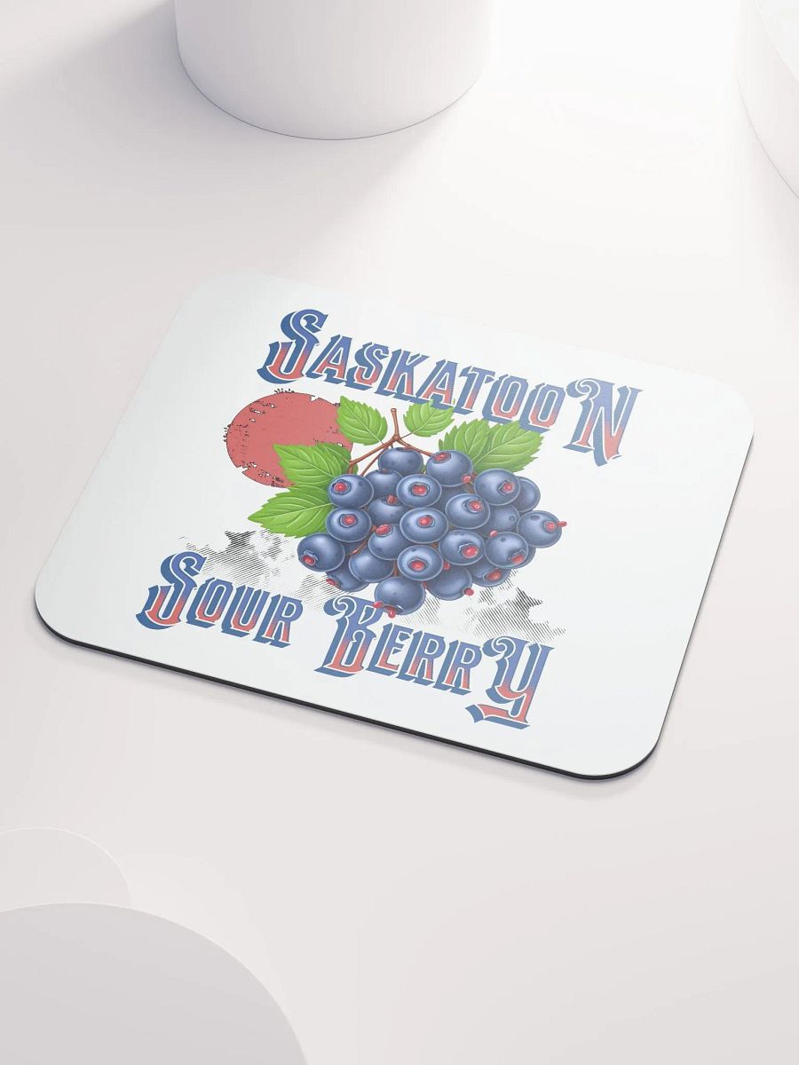 Saskatoon Sour Berry Mouse Pad product image (5)