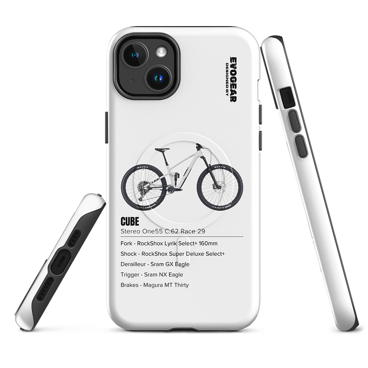 White Cube Stereo One55 C:62 Race 29 iPhone MagSafe Case 2.0 product image (2)