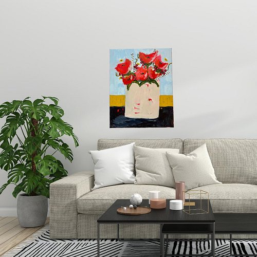 Shop Update!

Just added to the shop: “Bloom Wild, Honey,” my latest painting bursting with color and joy, and my husband’s @...