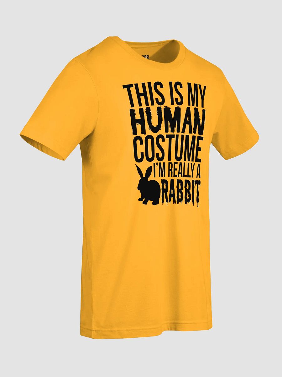 This Is My Human Costume I'm Really A Rabbit Funny Halloween T-Shirt product image (43)