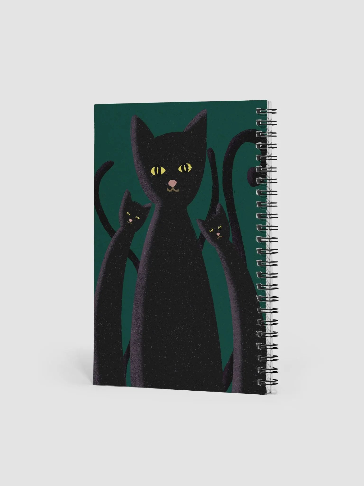 cat gang notebook — emerald product image (2)