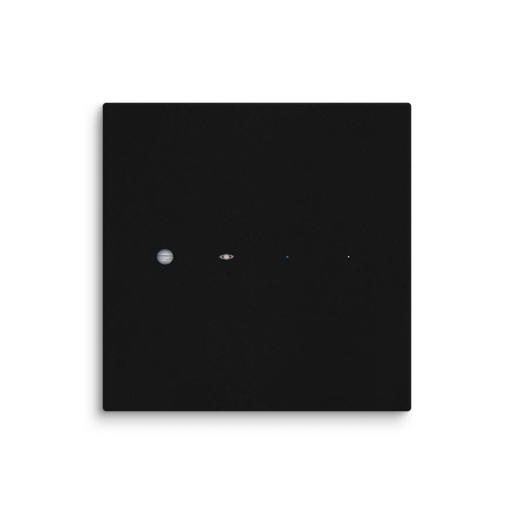 Outer Planets Canvas Print product image (1)