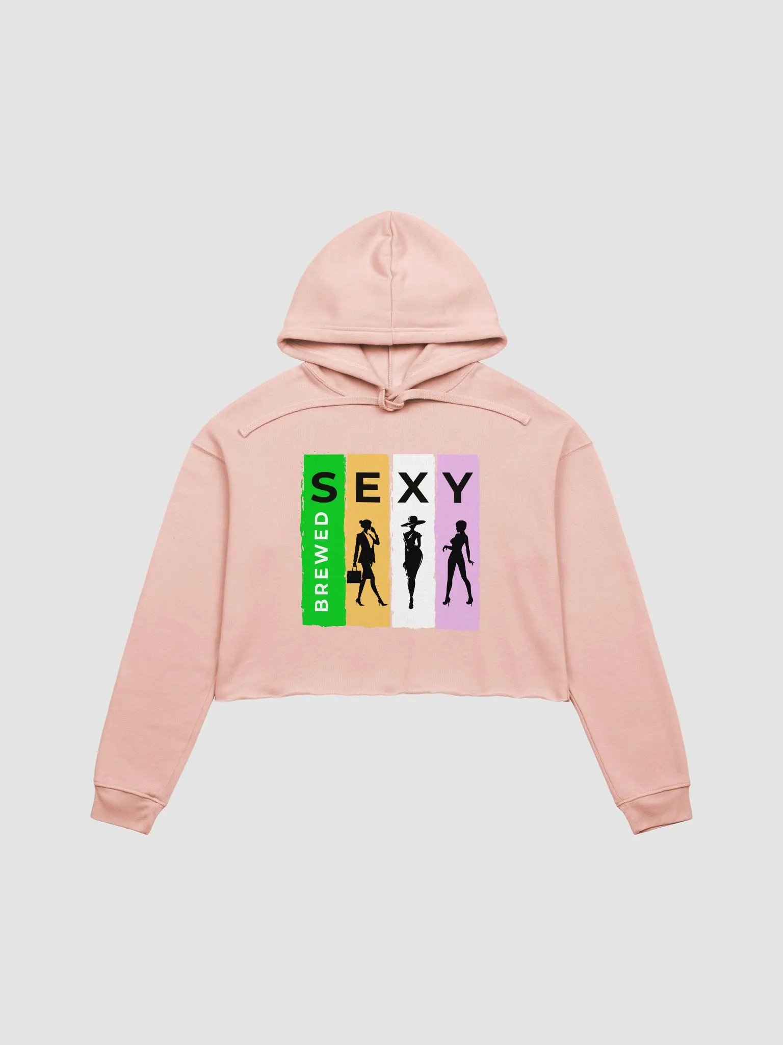 Brewed Sexy Crop Hoodie product image (2)