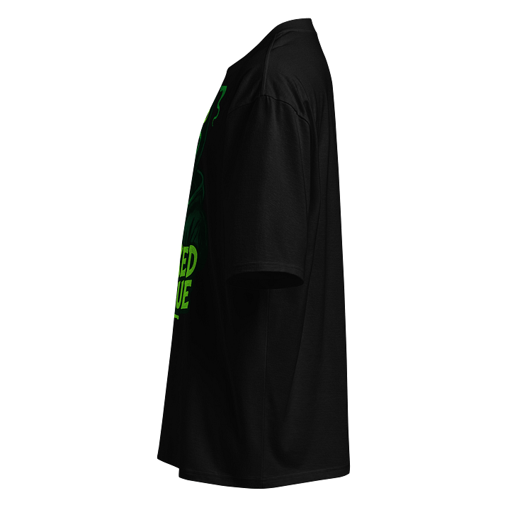 Too Smacked To Argue – Alien Ski Mask Tee (Black & White Edition) product image (3)