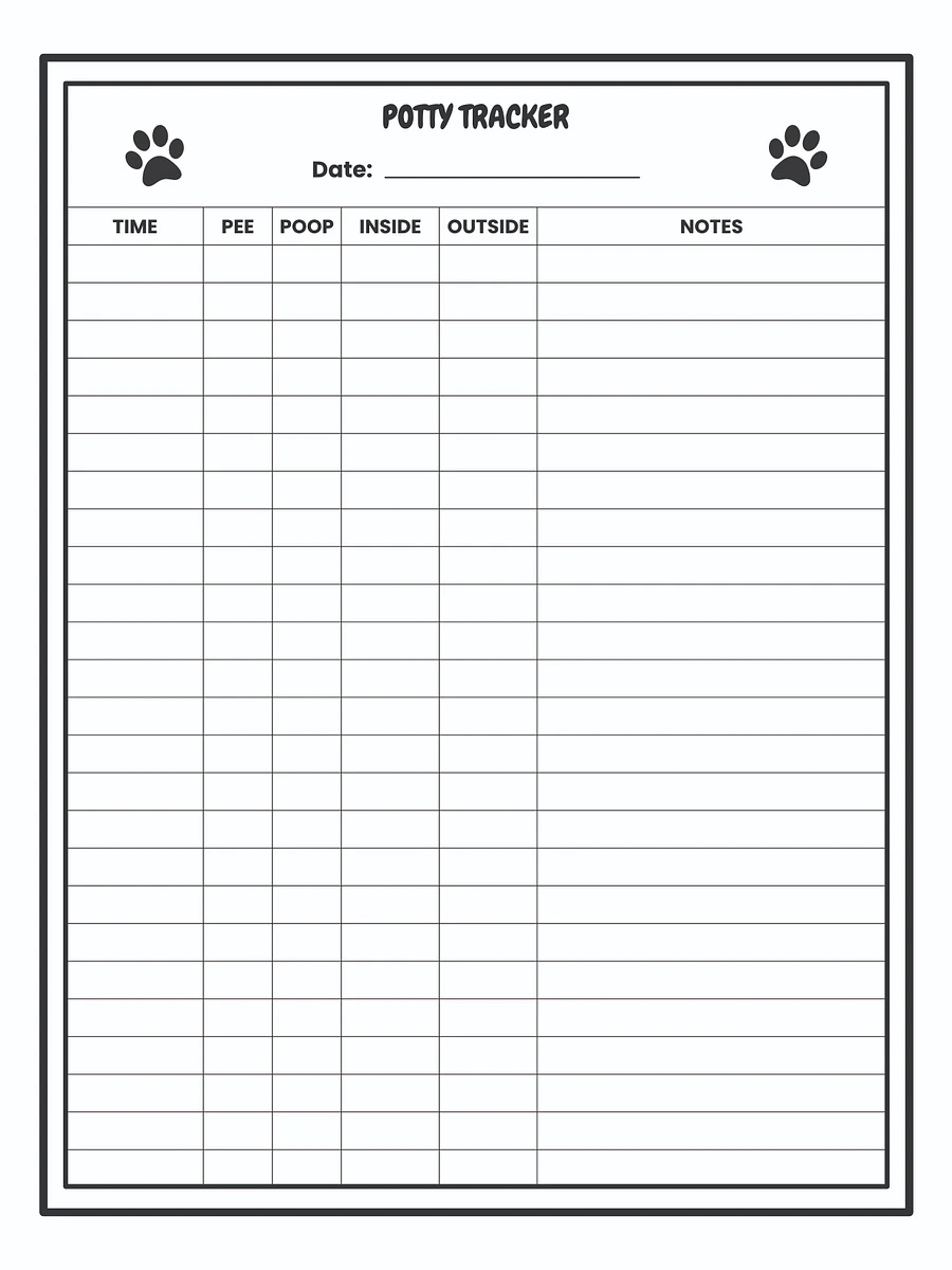 Free Puppy Tracking Pages product image (2)