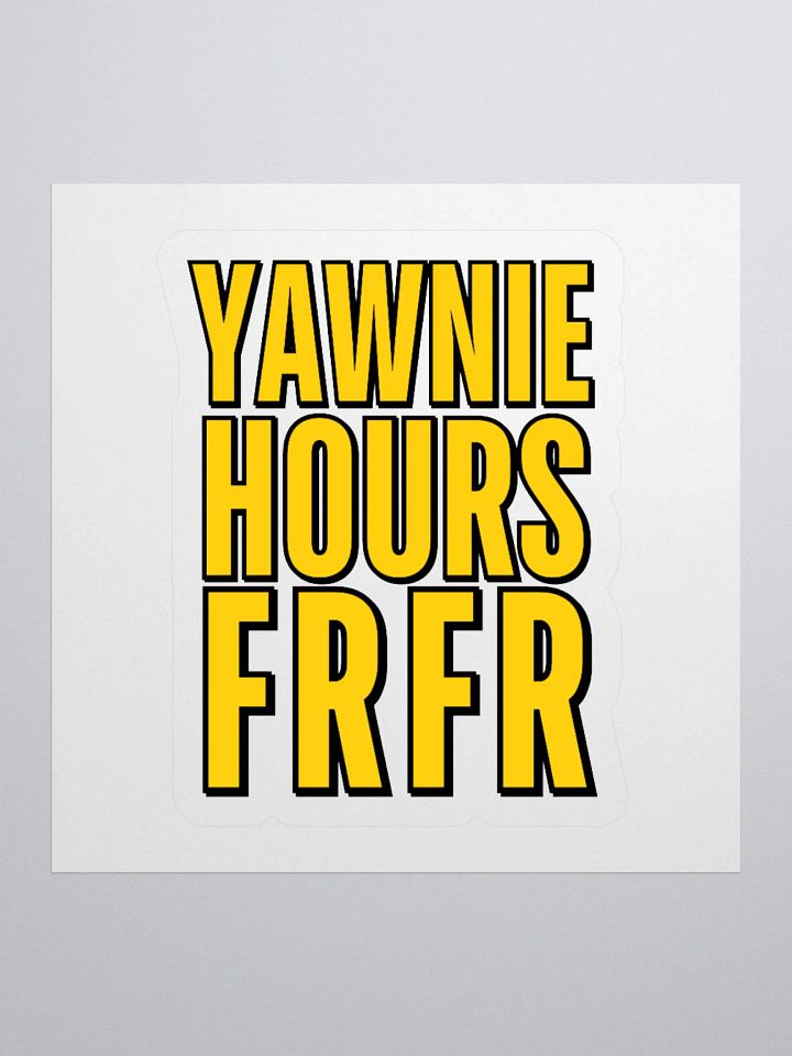 Yawnie Hours FrFr product image (1)