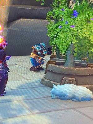 I love this big kitty! #Dornogal #worldofwarcraft #TheWarWithin 