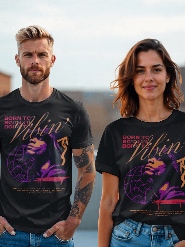 Born to be | Unisex Bella+Canvas Supersoft T-Shirt product image (1)