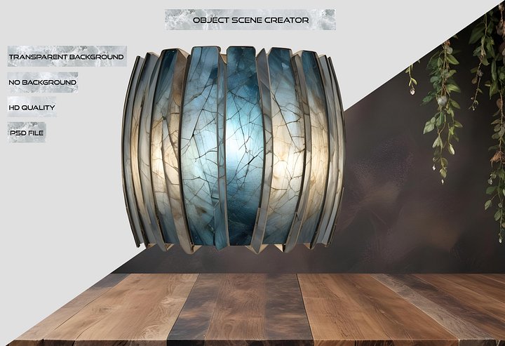 Stellar Luxe – Labradorite & Silver Wall Sconce PNG product image (2)