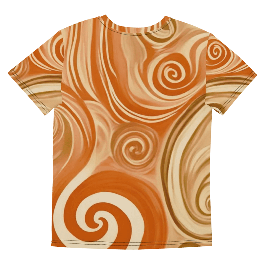 Funky Latte Liquid Tie-Dye Youth Crew Neck Tee product image (10)