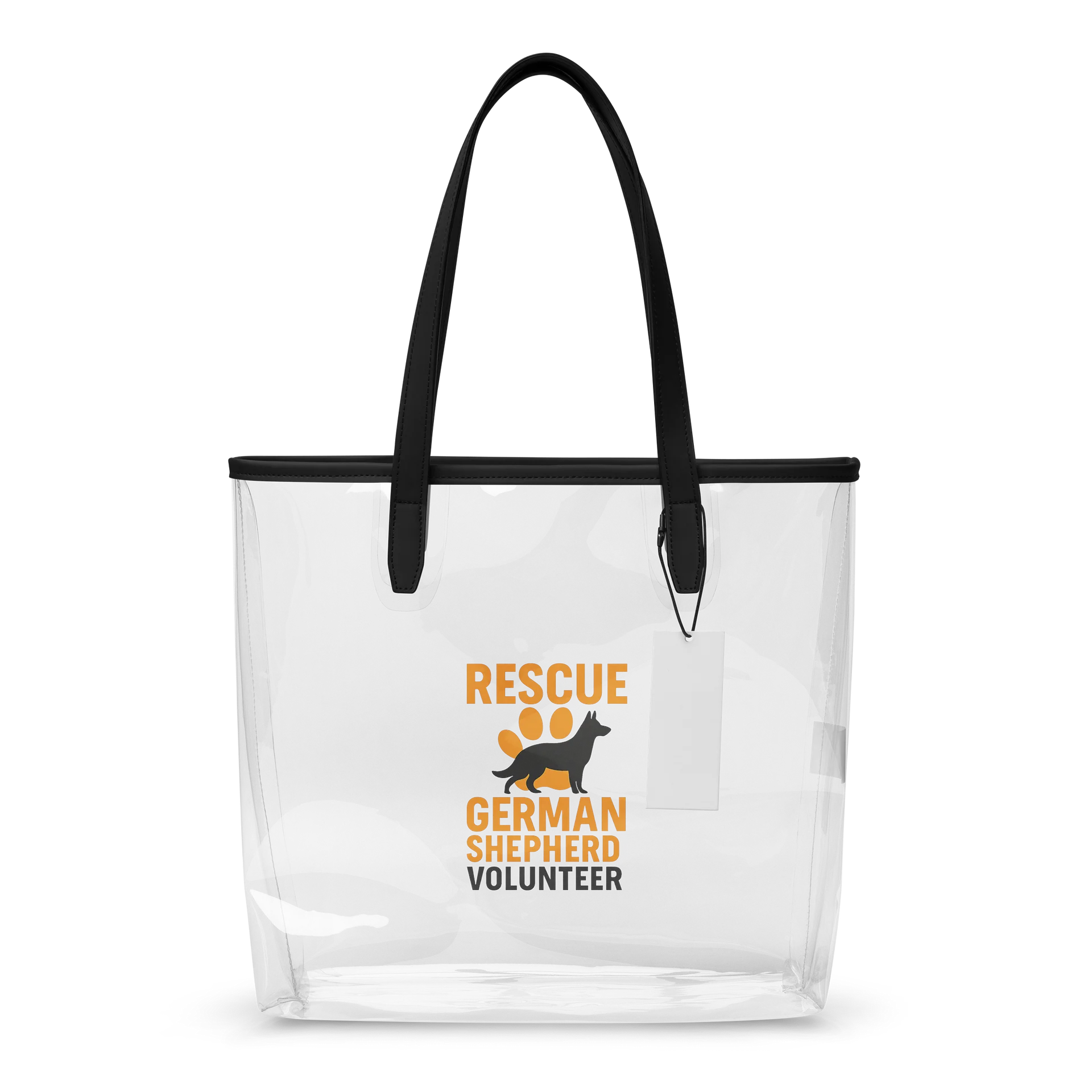 Rescue Shepherd Clear Tote Bag product image (1)