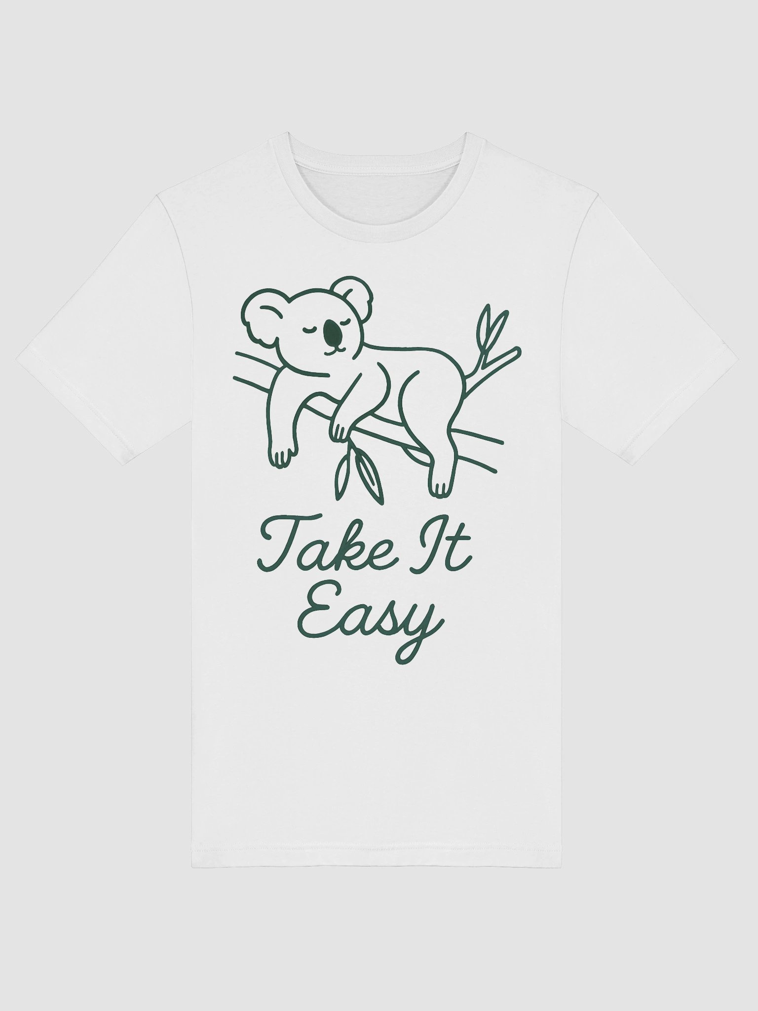 Chill Koala Take It Easy T-Shirt product image (5)