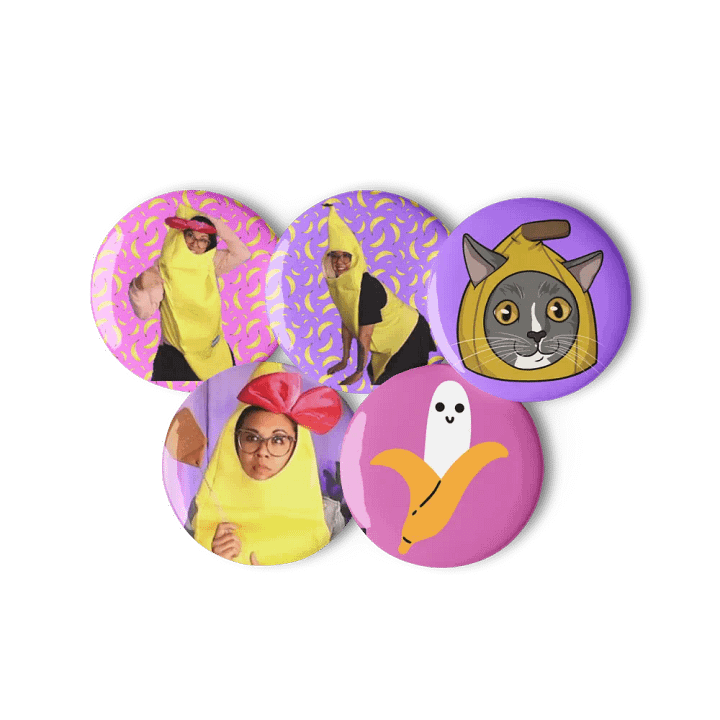 Bananathon Button Set product image (1)