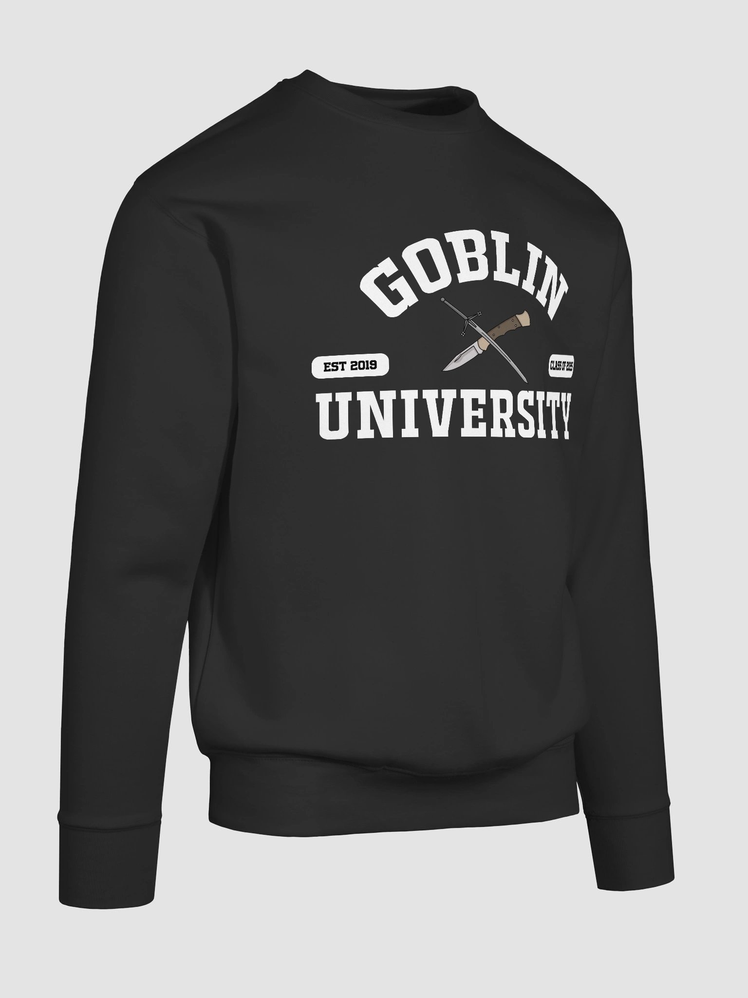 Goblin University Longsleeve Sweatshirt White product image (55)