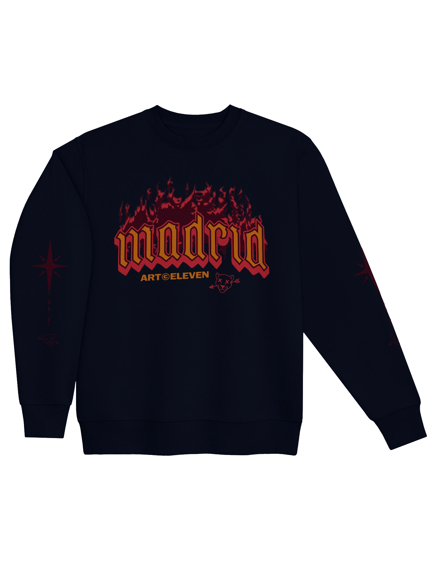 "Madrid" Sweatshirt: Spanish Vibes by Art Eleven® ✨🚀 product image (6)